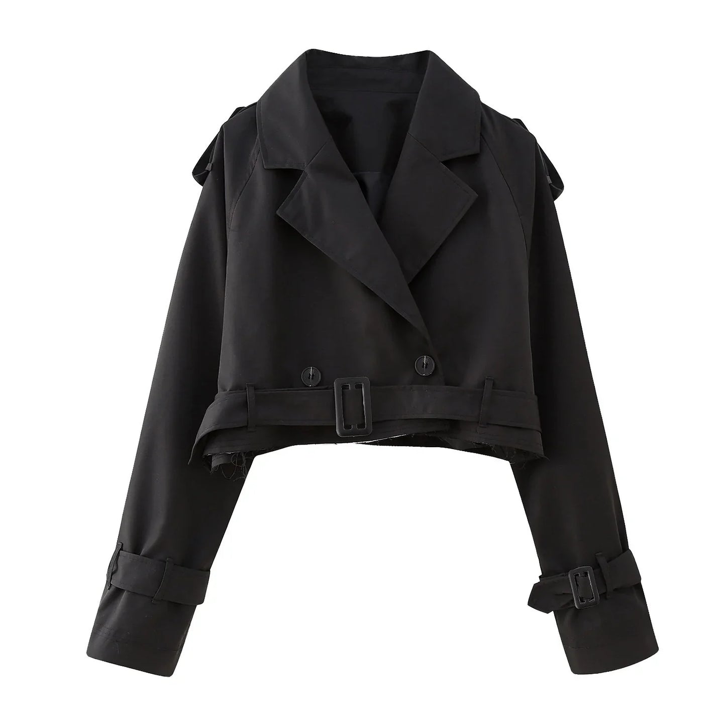DOLCI - CROPPED TRENCHCOAT
