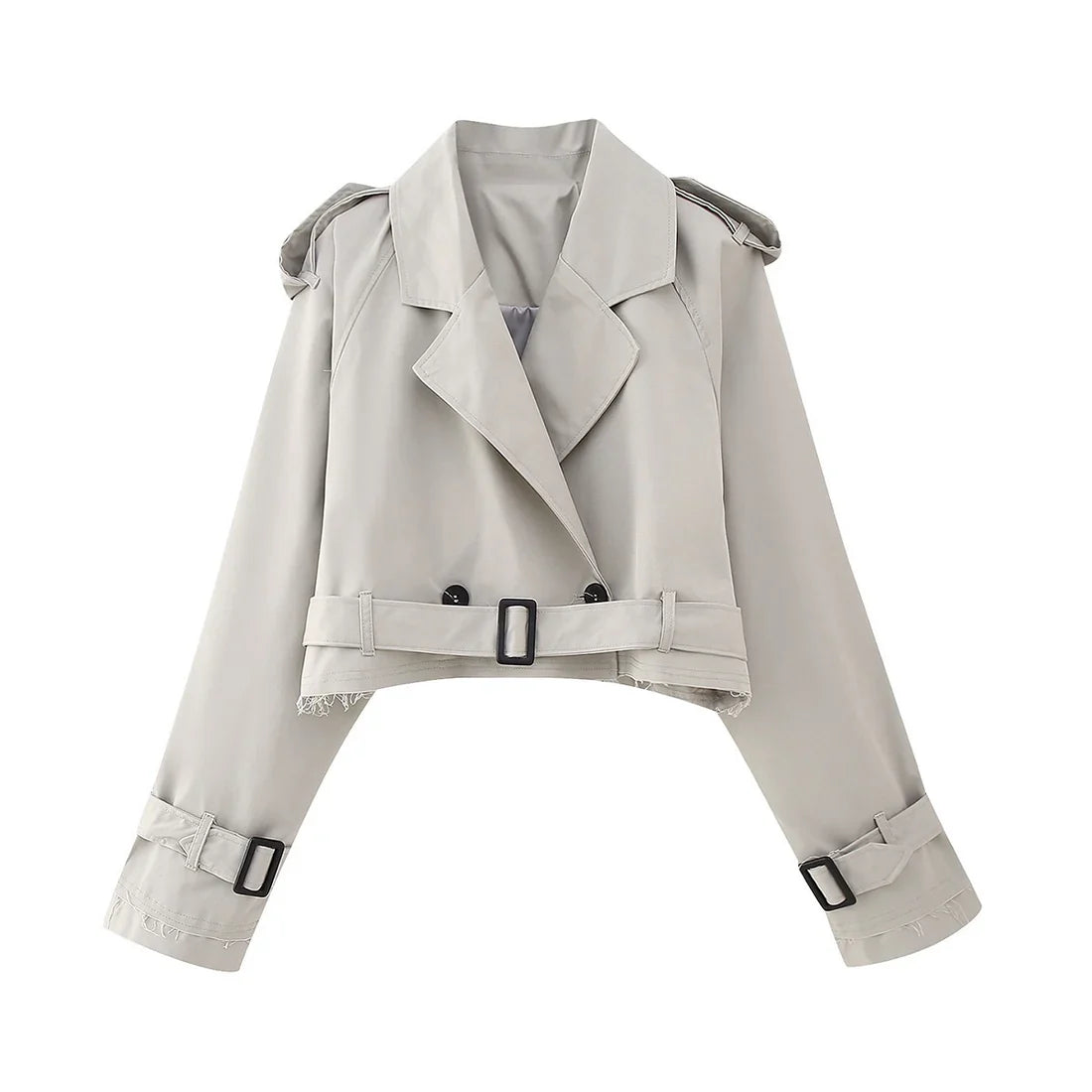 DOLCI - CROPPED TRENCHCOAT