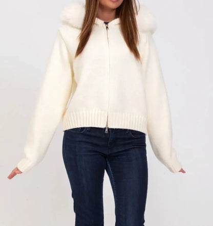 DOLCI WOLLJACKE - WEISS