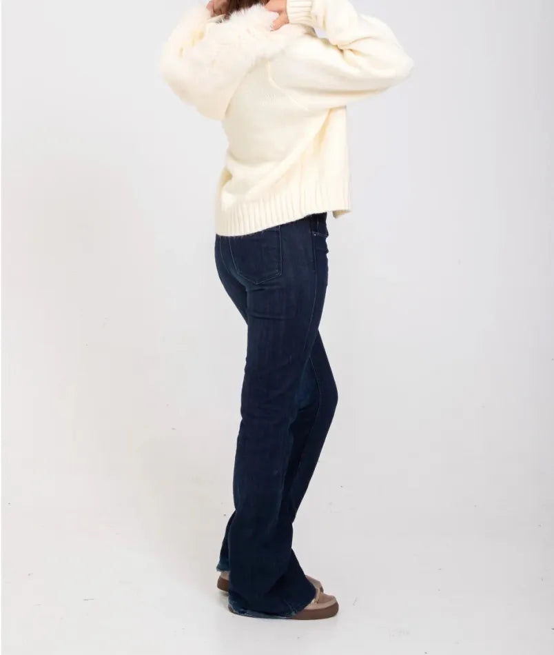 DOLCI WOLLJACKE - WEISS