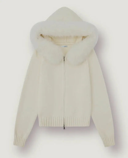 DOLCI WOLLJACKE - WEISS